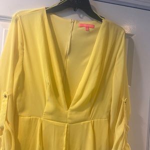 Stunning romper with over skirt